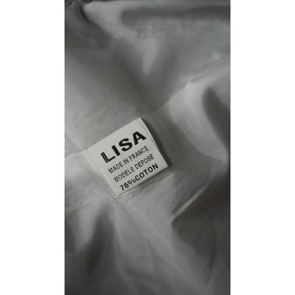 Les Ateliers De La Maille Tweed Lisa Blue White Coat Size 1 - Picture 6 of 6